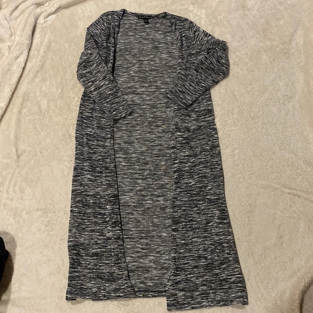 French Laundry gray cardigan